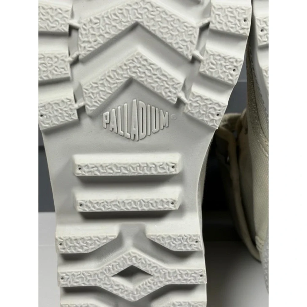 Palladium Baggy Boots Vapor Grey Canvas High Top Fold Down Men's 8 Streetwear